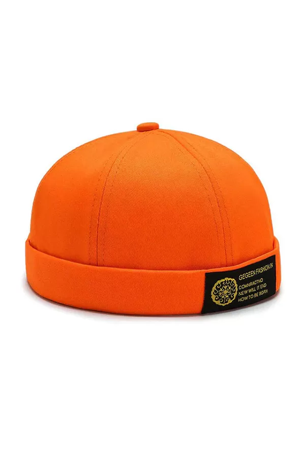 Chapeau orange de marin docker ou aviateur|15,30 €|OKKO MODE