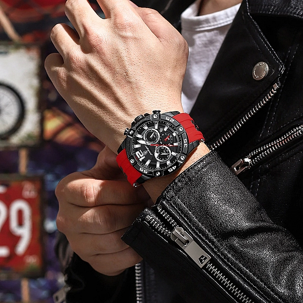 Montre-bracelet de luxe pour homme chronographe de sport étanche|29,09 €|OKKO MODE