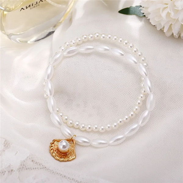 Bracelet de cheville Bohème avec perles pour Femme|3,76 €|OKKO MODE