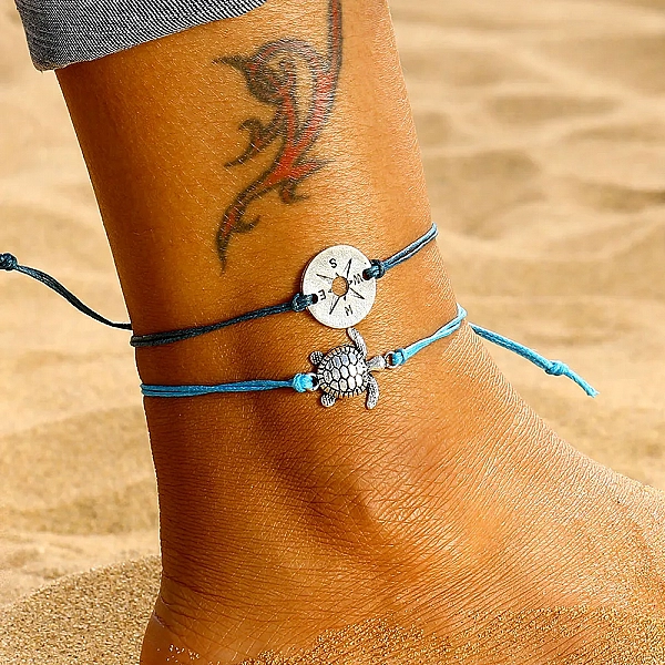 Bracelets de cheville en forme de tortue pour femmes|2,80 €|OKKO MODE