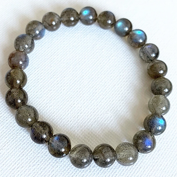 Bracelet de Perles Mala Faites à la Main, Pierres Précieuses Naturelles|18,54 €|OKKO MODE