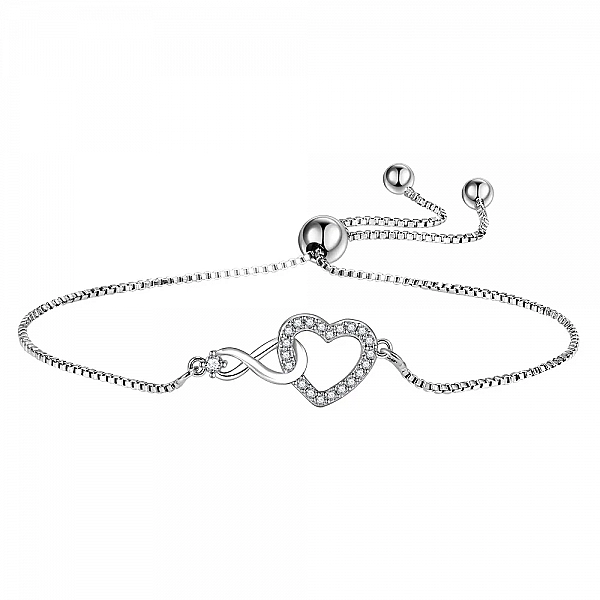 Bracelets Coeur en Argent Bijoux de Styliste de Luxe pour Femme|13,08 €|OKKO MODE