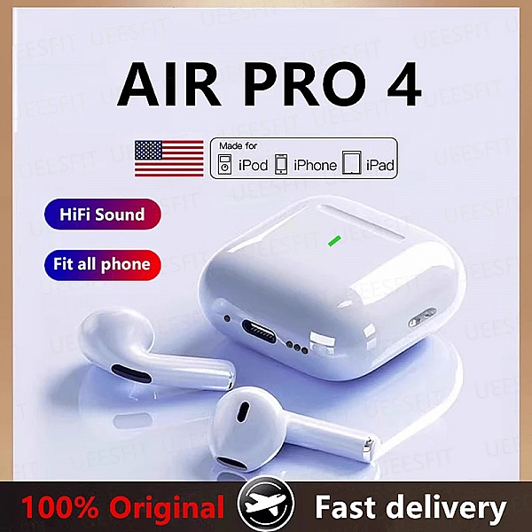 Écouteurs AIR PRO 4 sans fil TWS Bluetooth 5.3, contrôle tactile, étanche IP54|12,16 €|OKKO MODE