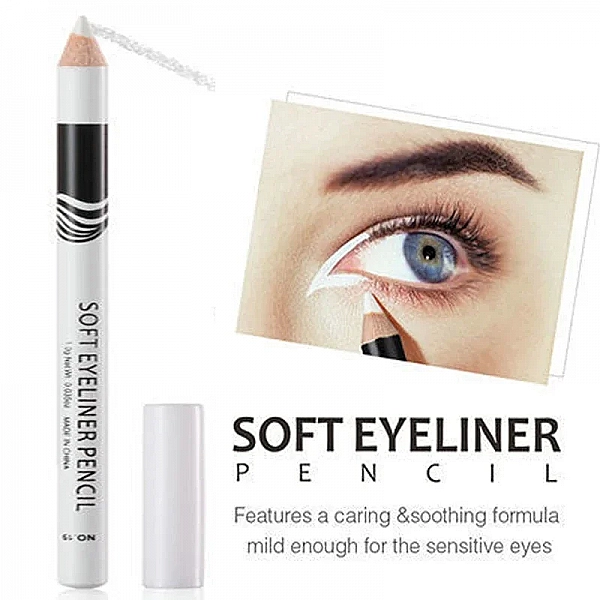 Crayon Eyeliner Blanc Imperméable à Séchage Rapide Longue Durée|4,13 €|OKKO MODE