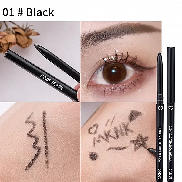 Crayon Eyeliner Gel Coloré, Waterproof, Durable, Facile à appliquer, Maquillage miles des Yeux|3,67 €|OKKO MODE