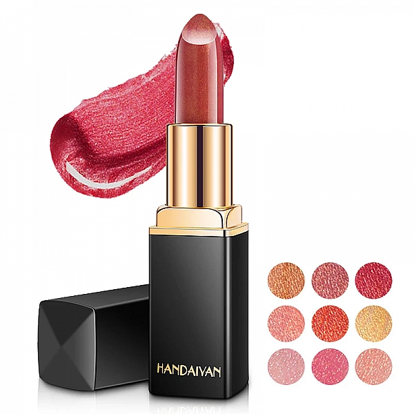 Rouge à lèvres noir brillant, rouge à lèvres perle clip stick 9 couleurs disponibles|3,11 €|OKKO MODE