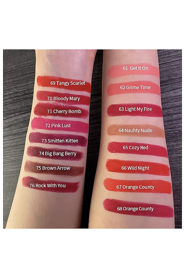Rouge à lèvres Bella velours imperméable, 16 couleurs|13,61 €|OKKO MODE