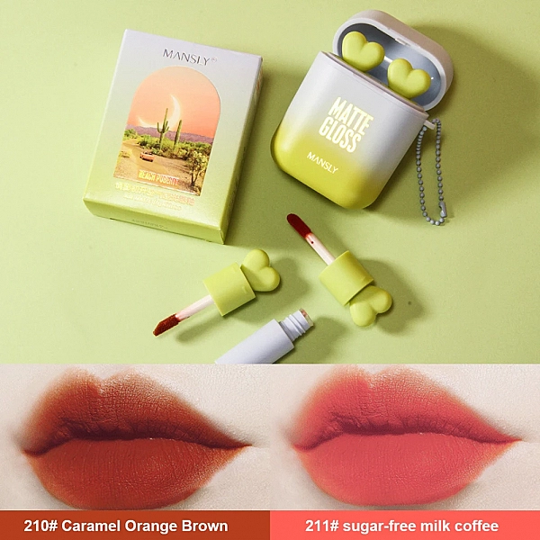 Rouge à lèvres hydratant longue durée, double tube 256, deux couleurs/ensemble|6,93 €|OKKO MODE