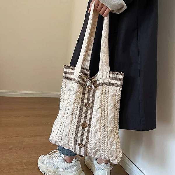 sac bandouillère femme sac a mains femme sac cabas femme sac de cours Sacs à main en forme de pull en laine pour femme|23,44 €|OKKO MODE