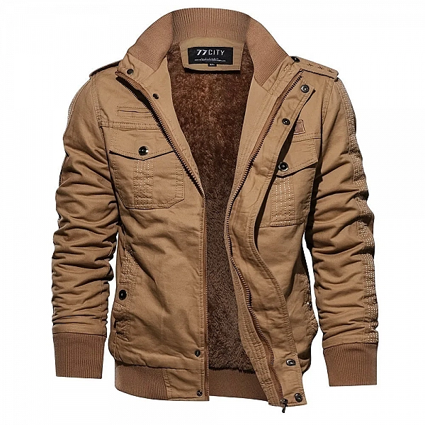 Blouson aviateur militaire en coton pour hommes, vestes de vol de l'armée de l'air, décontracté, printemps, automne, hiver, 2024|38,38 €|OKKO MODE