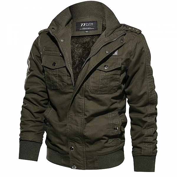 Blouson aviateur militaire en coton pour hommes, vestes de vol de l'armée de l'air, décontracté, printemps, automne, hiver, 2024|38,38 €|OKKO MODE