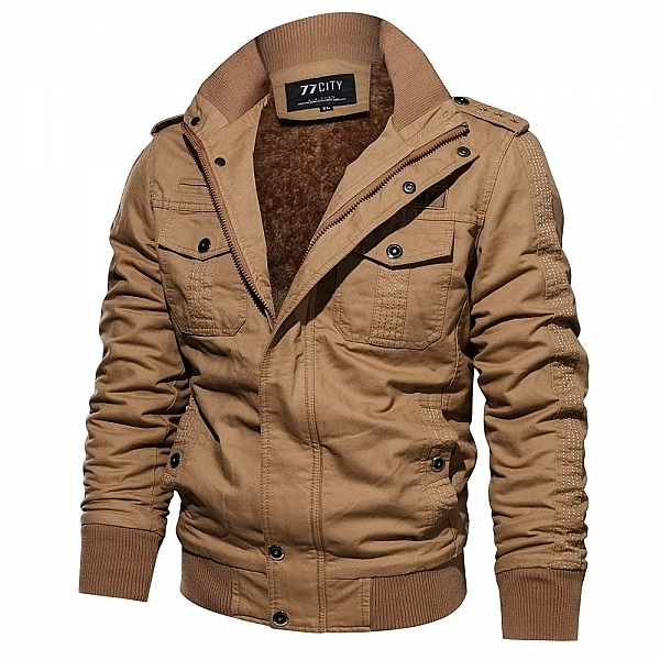 Blouson aviateur militaire en coton pour hommes, vestes de vol de l'armée de l'air, décontracté, printemps, automne, hiver, 2024|38,38 €|OKKO MODE