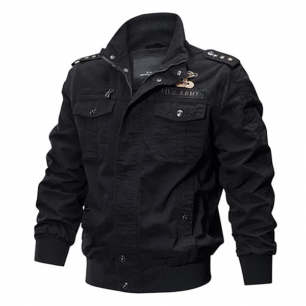 Blouson aviateur militaire en coton pour hommes, vestes de vol de l'armée de l'air, décontracté, printemps, automne, hiver, 2024|38,38 €|OKKO MODE