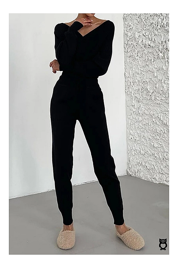 Survêtement de sport sexy à manches longues pour femmes, pull et pantalon, ensembles assortis, ensemble 2 pièces|44,10 €|OKKO MODE