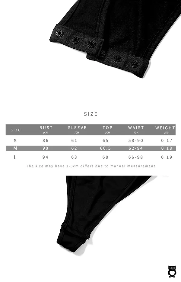 Body noir à manches longues pour femme, coupe basse et dos nu|24,95 €|OKKO MODE