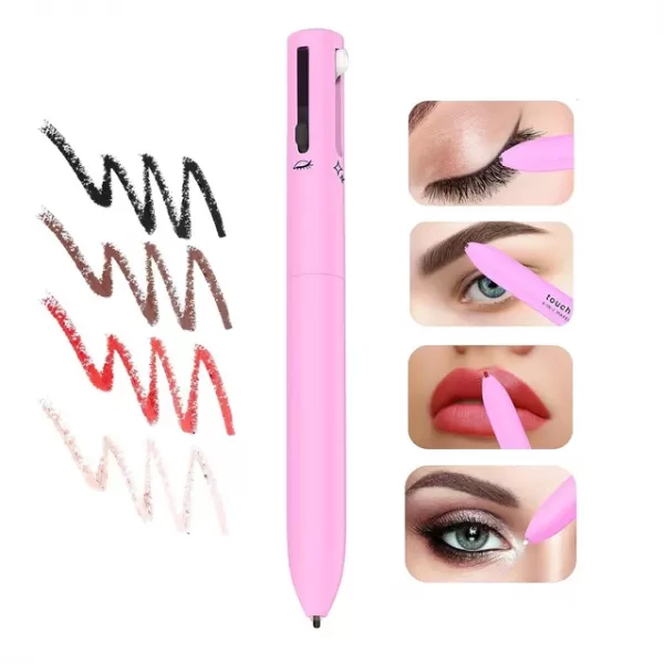 Stylo cosmétique portable multifonctionnel, stylo eye-liner, crayon eye-blogueur, vepliner, stylo structurels ent, produits de b|8,90 €|OKKO MODE