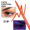 Stylo Eyeliner Gel Fluorescent pour le Visage et les Yeux, Coloré, Waterproof, Longue Durée, Lisse, Peinture Corporelle|1,05 €|OKKO MODE