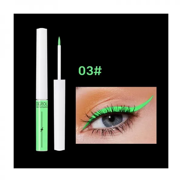 Stylo Eyeliner Fluorwisdom Fluorwized Water, Crayon Eyeliner Liquide, Pastels Lumière UV, vaccage Rapide, Pigment de Maquillage |2,29 €|OKKO MODE