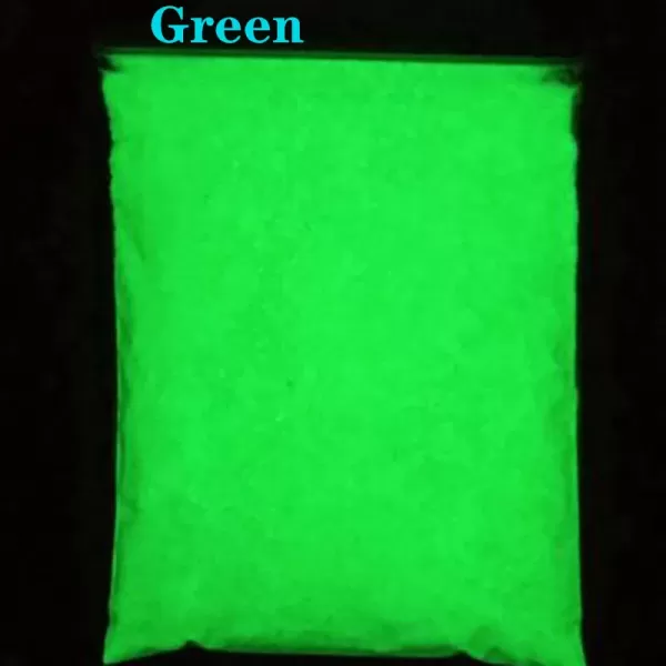 Poudre Cosmétique à Ongles, Pigment corporelle phosphorescente dans la Nuit, Vert, Bleu, Rouge, 12-Cols, Visage et Corps|2,39 €|OKKO MODE