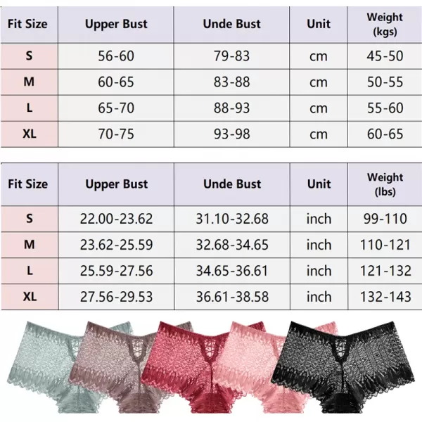 Culotte en dentelle taille haute pour femme, boxer doux, lingerie respirante, sous-vêtement confortable en satin|2,13 €|OKKO MODE