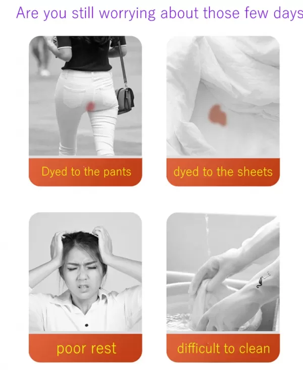 Culotte Menstruelle Taille Haute en Coton, Sous-Vêtement Menstruel|3,22 €|OKKO MODE