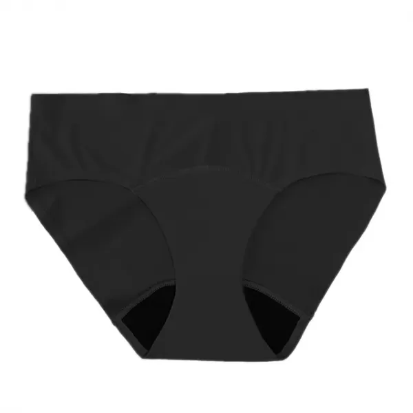 Sous-vêtement sans couture pour femme, bikini coupe haute, bikini anti-fuite, période menstruelle|4,81 €|OKKO MODE