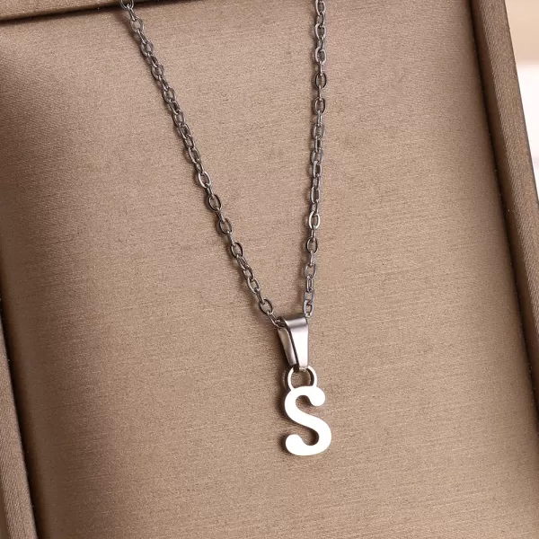 Initiales Personnalisées : Collier Acier Inoxydable Élégant et Unique|3,08 €|OKKO MODE