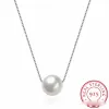 Perles véritables en argent 925 : Collier élégant pour femme tendance et subtil!