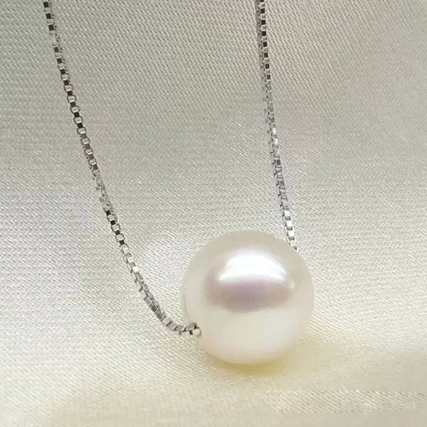 Perles véritables en argent 925 : Collier élégant pour femme tendance et subtil!|3,47 €|OKKO MODE