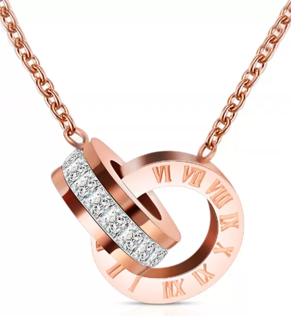 Bijou de mariage : Luxueux collier en acier inoxydable|4,62 €|OKKO MODE