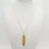 Feuille Dorée : Collier Pendentif Élégant, Cadeau Rêvé pour Femmes|2,51 €|OKKO MODE