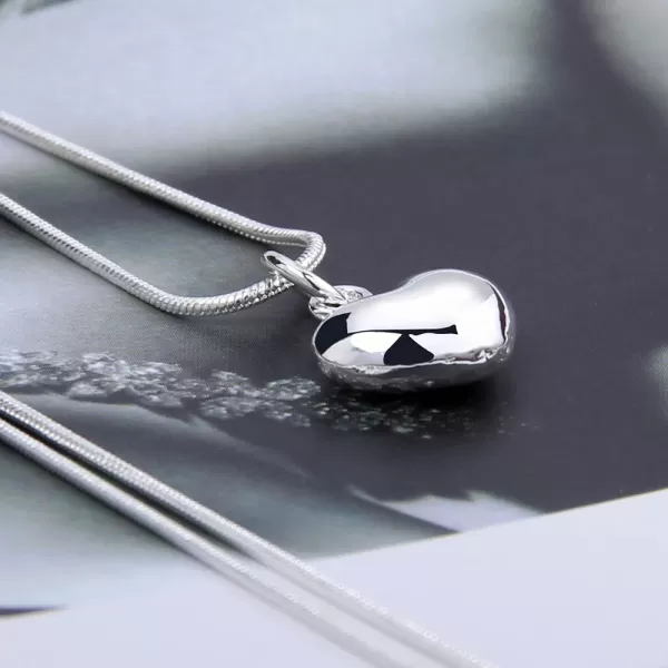 Amour Éternel : Collier Cœur Argent 925 pour Femme - Idéal à Offrir|2,87 €|OKKO MODE