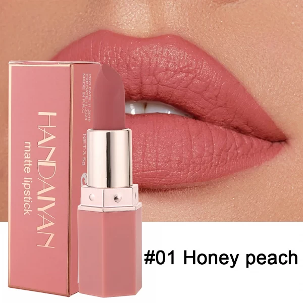 Obtenez des lèvres magnifiques et durables avec HANDAIYAN - le rouge à lèvres mat 24h irrésistible!|2,00 €|OKKO MODE