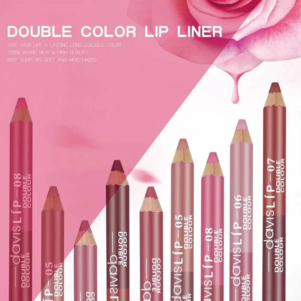 Crayon Eyeliner Double Document Waterproof 256 Paillettes - Pour un regard magnifique et des lèvres irrésistibles!|2,66 €|OKKO MODE