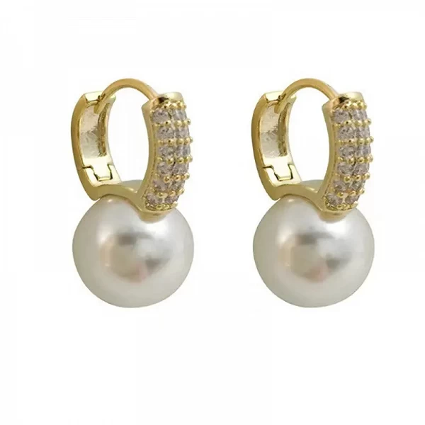 Perles Classiques: Boucles d'Oreilles Glamour pour Anniversaire|2,48 €|OKKO MODE