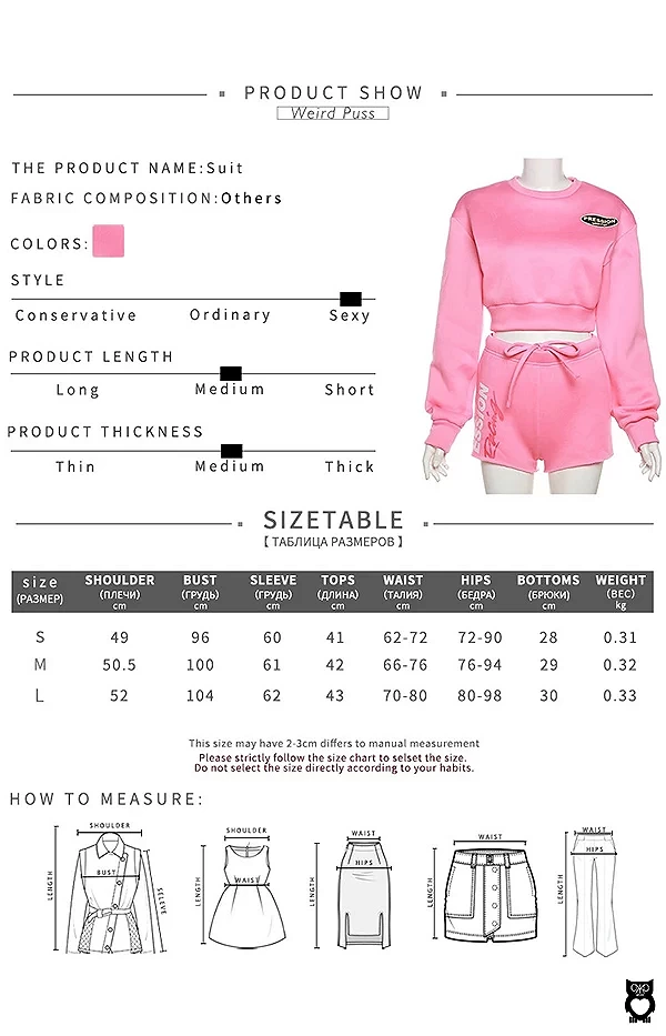 Ensemble de survêtement rose sportif imprimé lettre pour femme|7,07 €|OKKO MODE