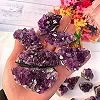 Quartz brut naturel, Quartz yst violet, spécimen de charbon de guérison, grappe de cristal, décoration de la maison|4,80 €|OKKO MODE