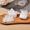 Clip naturel de grappe de quartz blanc clair, spécimen de pierre précieuse de charbon de guérison, Reiki|2,96 €|OKKO MODE