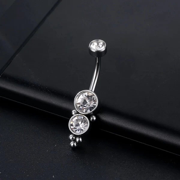 Piercing de Nombril en acier chirurgical, boucles d'oreilles Sexy, 1 pièce|2,99 €|OKKO MODE