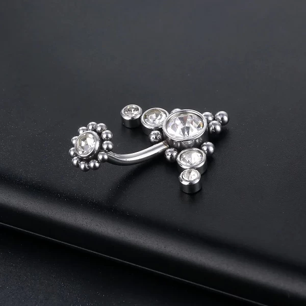 Piercing de Nombril en acier chirurgical, boucles d'oreilles Sexy, 1 pièce|2,99 €|OKKO MODE