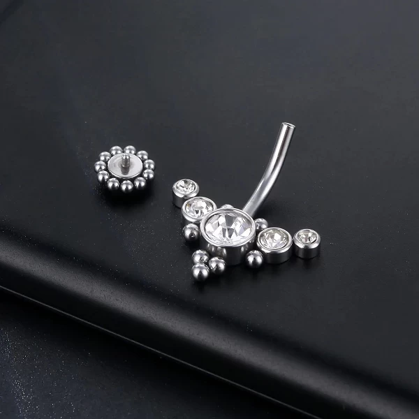 Piercing de Nombril en acier chirurgical, boucles d'oreilles Sexy, 1 pièce|2,99 €|OKKO MODE