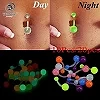 Boucles d'oreilles en Silicone pour le ventre, lot de 10 ou 20 pièces, différentes couleurs, bijoux pour le corps|2,69 €|OKKO MODE