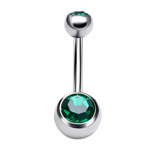 Anneaux de nombril en titane sexy, piercing au nombril, bijoux de corps, 14g, ASTM F136, G23 Premium, TD14|6,01 €|OKKO MODE