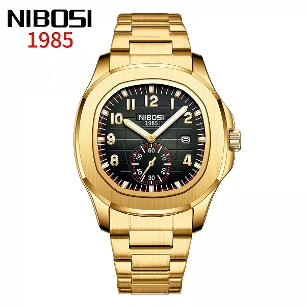 NIBOSI réveiller ANAUT-Montre de sport à quartz pour homme, marque de luxe, étanche, date automatique|23,85 €|OKKO MODE