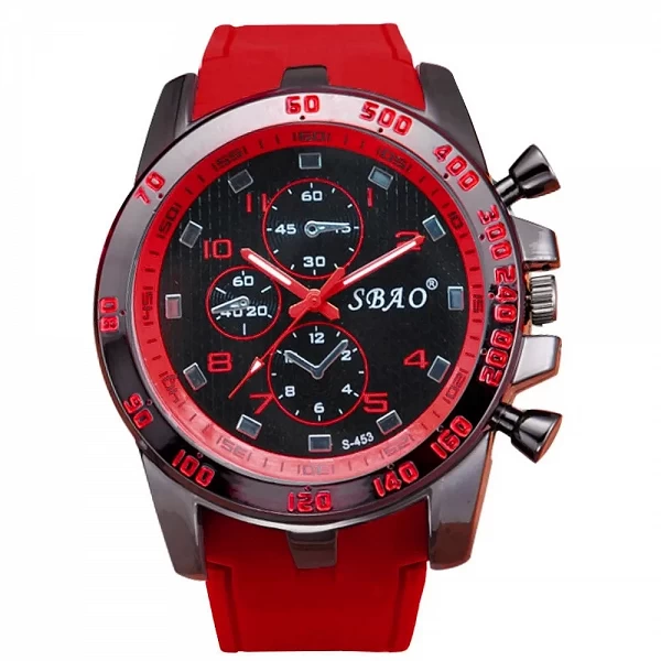 Montre à Quartz Analogique de Luxe pour Homme, Boîtier en Acier Inoxydable, Bracelet en Silicone, dehors, Mode Moderne, Haute Qu|4,95 €|OKKO MODE