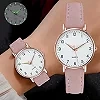 Montres Femmes : Montre-Bracelet Analogique à Quartz, Luxueuse avec Ceinture en Cuir Mode Féminine|3,59 €|OKKO MODE