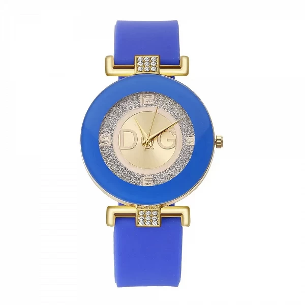 Montre à quartz Simple pour femmes, noir et blanc, design minimaliste, bracelet en silicone, grand cadran, mode créative,montre |3,59 €|OKKO MODE