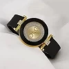 Montre à quartz Simple pour femmes, noir et blanc, design minimaliste, bracelet en silicone, grand cadran, mode créative,montre |3,59 €|OKKO MODE