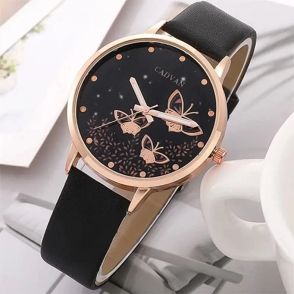 Bijoux de Luxe - Montre Femme Papillon Design Simple Casual, Ensemble 6 pièces sans Boîte|4,00 €|OKKO MODE