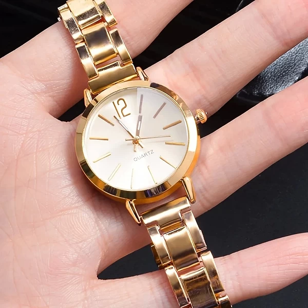 Montre à quartz en alliage numérique simple pour dames, bracelet LOVE, mode, ensemble de 2 pièces|5,03 €|OKKO MODE